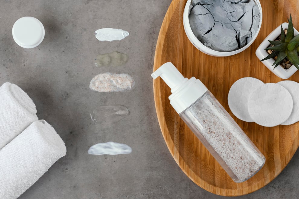 beauty-self-care-products-arrangement